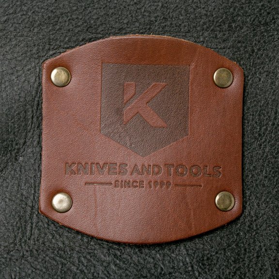 knives and tools leather logo